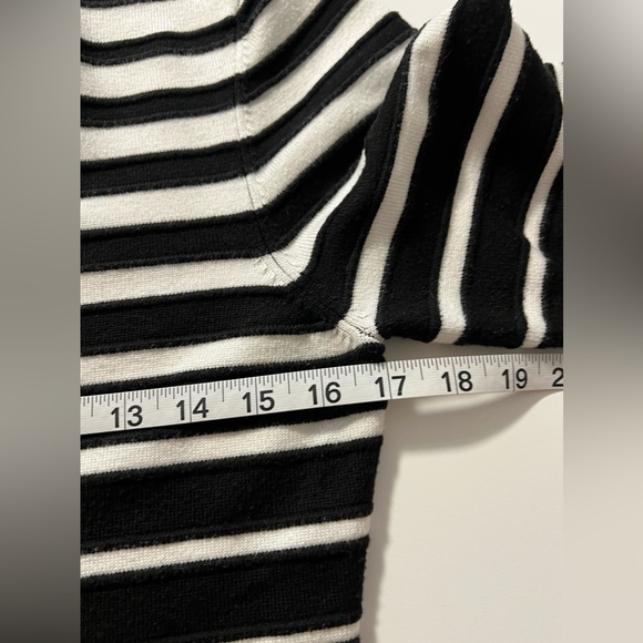 Eliza J striped sweater dress sz L - Picture 6 of 8